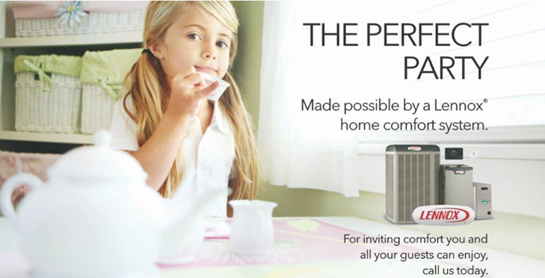 air conditioning lennox perfect party
